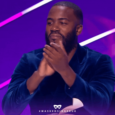 Happy Lenny Henry GIF by The Masked Singer UK & The Masked Dancer UK