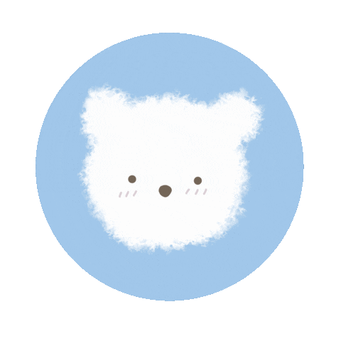 kalipokyou giphyupload cute dog blue Sticker