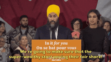 canada election montreal jagmeet singh GIF