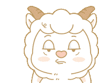 Bunny 傻眼 Sticker by EVANS艾特兔