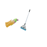 angelinafox cleaning washing angelinafox Sticker