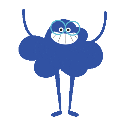 Happy Glasses Sticker by TOMONI CAFE