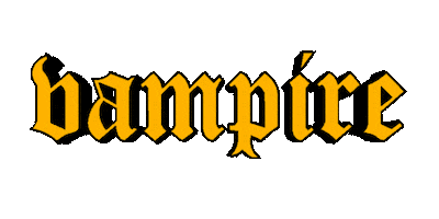 Halloween Vampire Sticker by CALABRESE