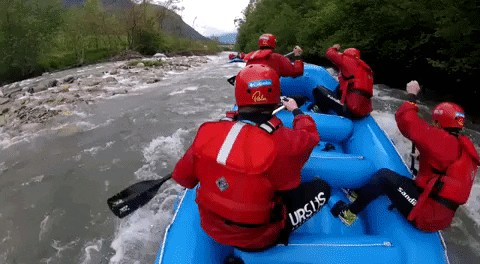Trentino Rafting GIF by ursus adventures