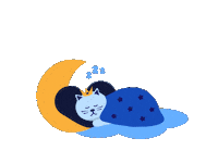Sleepy Sweet Dreams Sticker by Jessica Lau