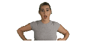 White Girl Oops Sticker by Liv Margre