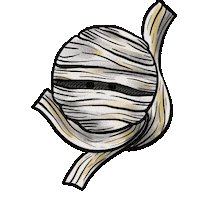 Art Halloween Sticker