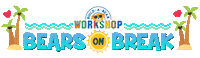 spring break celebearate Sticker by Build-A-Bear Workshop