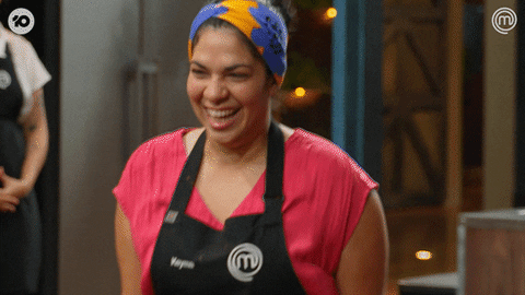 Happy Smile GIF by MasterChefAU