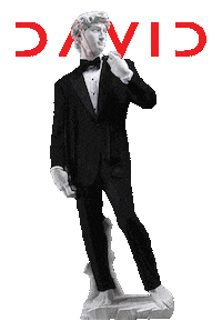 david-magazine david davidmagazine revija david za moške s stilom Sticker