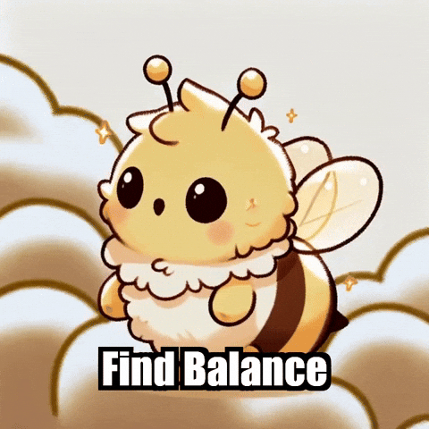 Wisdom Balance GIF by Beelightened