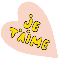 i love you heart Sticker by Clare V.