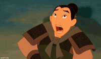 scared disney GIF