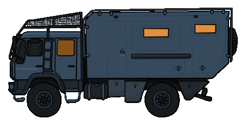 Man Camping Sticker by The Upcycling Camper