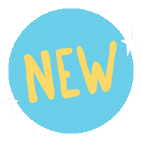 New Post Click Here Sticker by Otah & Friends