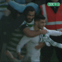 Celebration Goal GIF by Celtic Football Club