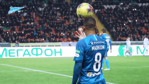 Soccer Juggling GIF by Zenit Football Club
