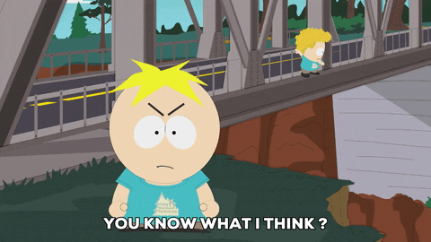 butters stotch suicide GIF by South Park 