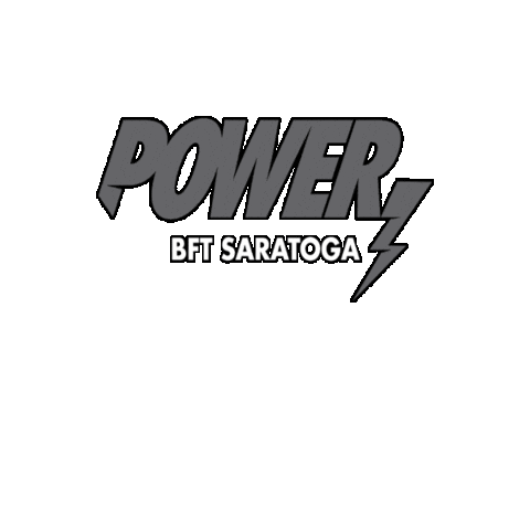 Power Bft Sticker by BFT Saratoga