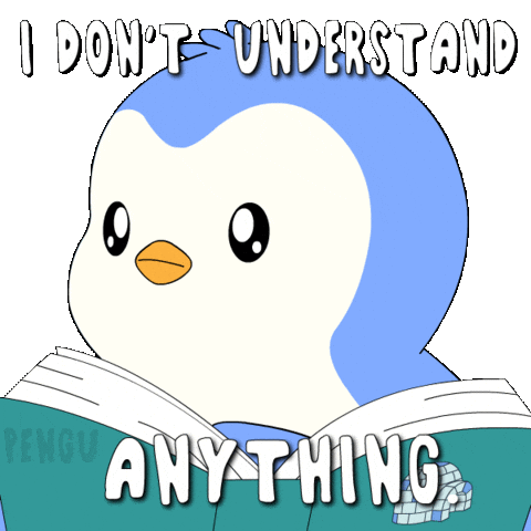 Penguin What Sticker by Pudgy Penguins