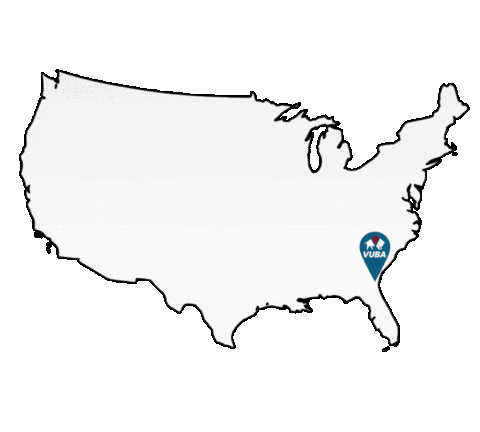 Map Location Sticker by Vuba Resin Products