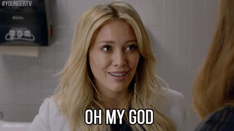oh my god what GIF by YoungerTV