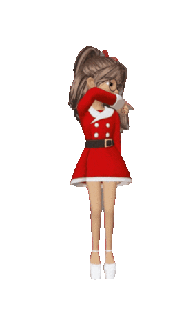 elistorycriativo christmas girl xmas avatar Sticker