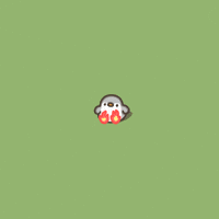 Fire Penguin GIF