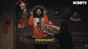 reggie watts christmas GIF