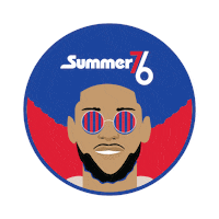 Summer Sixers Sticker by Philadelphia 76ers