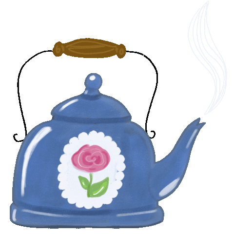 Teatime Teapot Sticker