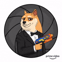 James Bond Illustration GIF by Doge Pound