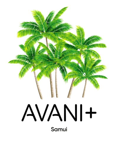 palm tree beach Sticker by avanisamui