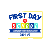 Lca Sticker by Lexington Christian Academy