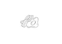 littlemissun breakfast egg eggs english Sticker