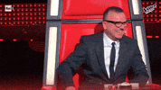 Television Wow GIF by The Voice of Italy