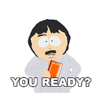 Are You Ready Randy Marsh Sticker by South Park