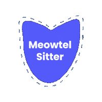 meowtel_ catsitter meowtel cat sitter catsofmeowtel Sticker