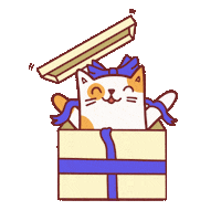 Illustration Cats Sticker by Meowtel