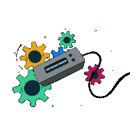 App Loading Sticker by BOWdometer