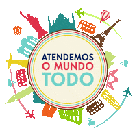 Atendimento Sticker by Grafstock Festas