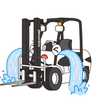 Forklift GIF by maximalforklift