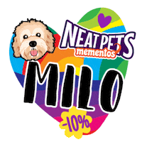 Milo Sticker by Neat Pets Mementos