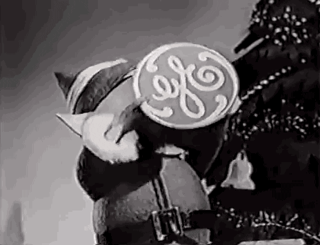 rudolph the red nosed reindeer vintage GIF by General Electric