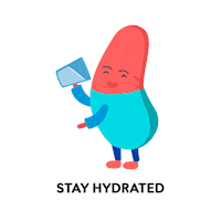 nkfmy drink water healthy drinking Sticker