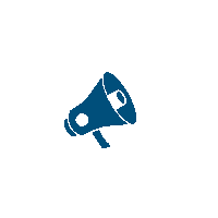 adrienboutin megaphone ccvh megaphone ccvh Sticker