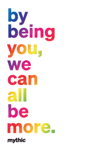 bemythic pride pride month mythicpride mythic pride Sticker