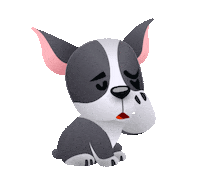 dog love Sticker by Chummy Chum Chums