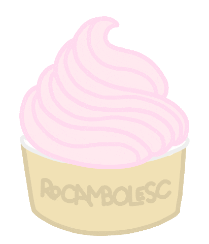 Rocambolesc giphyupload gelat tarrina rocambolesc Sticker