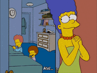 marge simpson todd flanders GIF